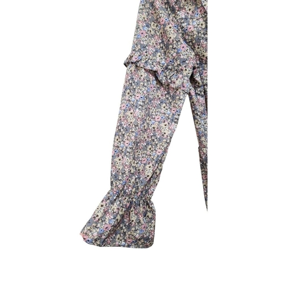 Walter Baker Women's Adriana Long Sleeve Floral Dress Boho style Size  10 - Picture 6 of 13